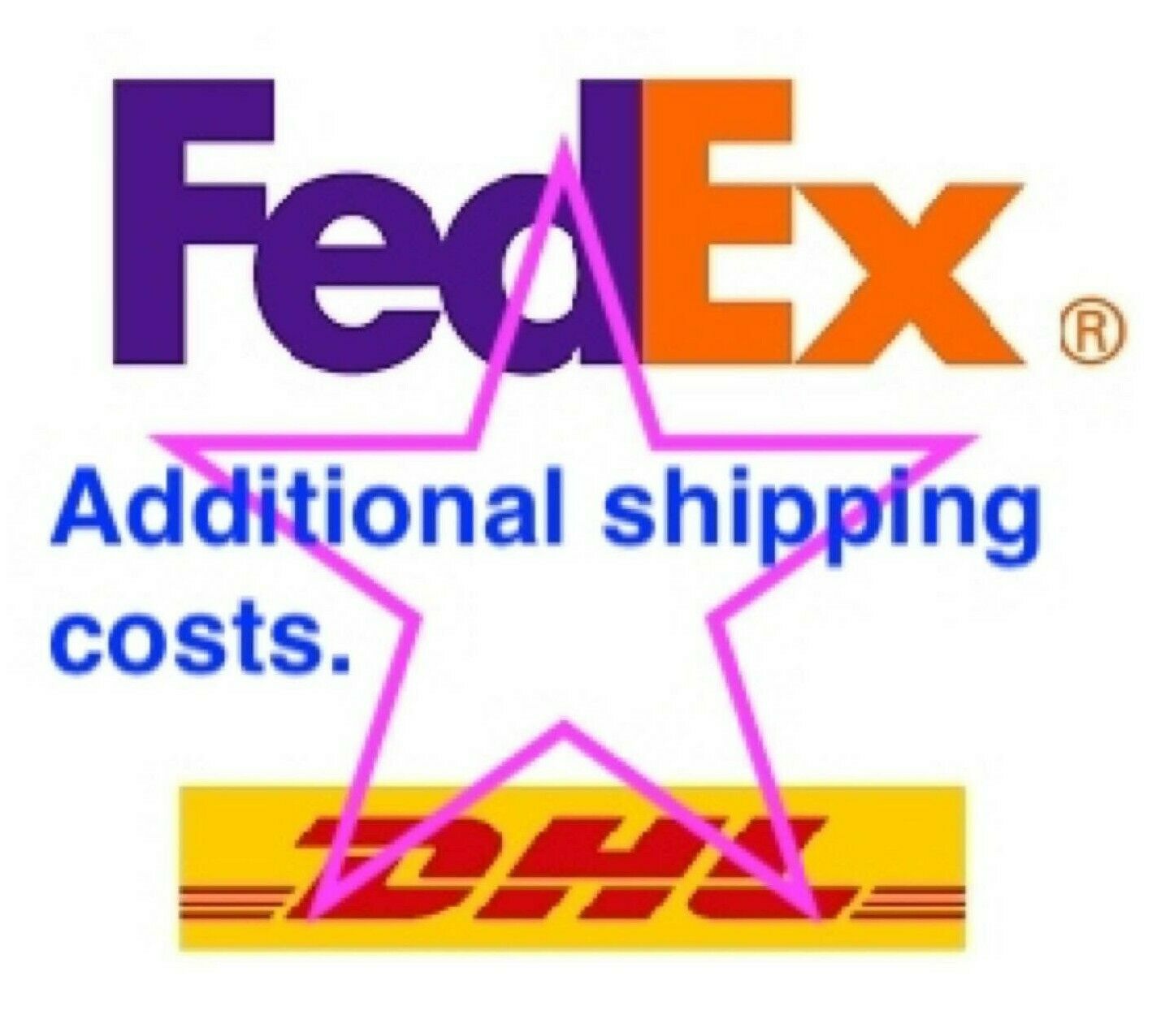 Extra Fee, Additional Shipping Costs,  Remote Regions Shippinng Costs.